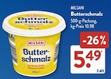 Butterschmalz von MILSANI für 5,49 € bei ALDI SÜD im Angebot Butterschmalz von MILSANI im aktuellen ALDI SÜD Prospekt