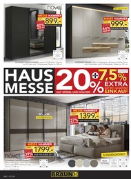 Bett Angebot & Preis im aktuellen BRAUN Möbel-Center Prospekt Bett Angebot im aktuellen BRAUN Möbel-Center Prospekt auf Seite 8