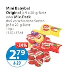 Original oder Mix-Pack im V-Markt Prospekt Original oder Mix-Pack von Mini Babybel im aktuellen V-Markt Prospekt für 2,79 €