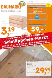Aktueller Globus-Baumarkt Prospekt für Ilsede und Ungebung, Seiten zum blättern Globus-Baumarkt Prospekt Immer eine Idee besser mit Seiten in Ilsede und Umgebung