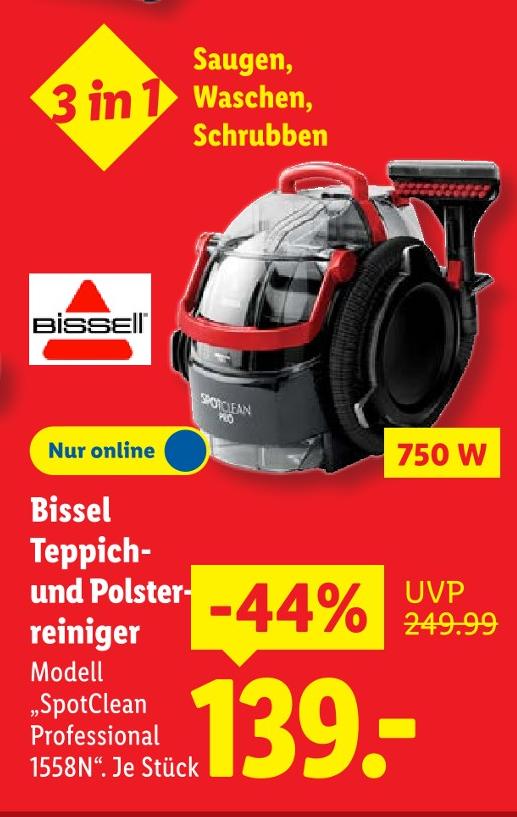 Teppich- und Polsterreiniger SpotClean Professional 1558N