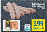 Aktuelle Bratwurst Angebote bei diska in Erfurt Aktuelles Geflügel Bratwurst Angebot bei diska in Erfurt ab 3,99 €