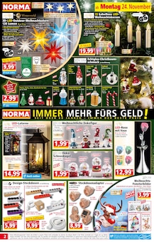 Norma Ulmen Prospekt der aktuellen Woche, gültig von 24.11.2025 bis 29.11.2025 Aktueller Norma Ulmen Prospekt "Mehr fürs Geld" mit 20 Seiten