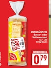 Butter- oder Vollkorntoast von Gut&Günstig im aktuellen EDEKA Prospekt