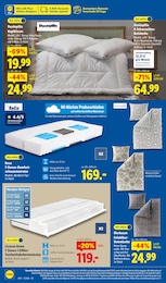 Lidl Kopfkissen im Prospekt Lidl Kopfkissen im Prospekt