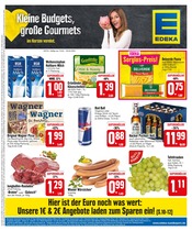 Aktueller EDEKA Prospekt mit Bier, "Kleine Budgets, große Gourmets", Seite 1