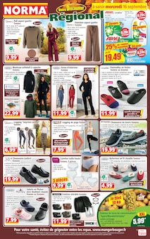 Catalogue Norma à Uckange cette semaine, valable du 16/09/2026 au 22/09/2026 Prospectus Norma à Uckange, "Votre Discounter Régional", 14 pages de promos valables du 16/09/2026 au 22/09/2026