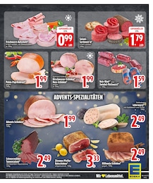 EDEKA Salami im Prospekt 