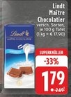 Maître Chocolatier Vollmilch bei EDEKA im Wachtberg Prospekt für 1,79 €