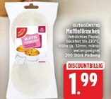 Muffinförmchen von GUT&GÜNSTIG für 1,99 € bei E center im Angebot Muffinförmchen von GUT&GÜNSTIG im aktuellen E center Prospekt