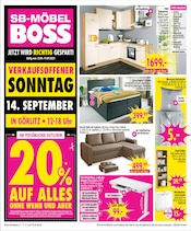 Aktueller SB Möbel Boss Möbel & Einrichtung Prospekt in Görlitz und Umgebung, "JETZT WIRD RICHTIG GESPART!" mit 12 Seiten, 13.09.2025 - 19.09.2025