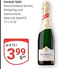 Aktuelles Henkell Angebot bei GLOBUS in Salzgitter ab 3,99 €