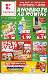Supermarkt Prospekt von Kaufland Oberkirch Kaufland Prospekt: "KNÜLLER", 78 Seiten, 09.03.2026 - 11.03.2026