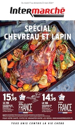 Prospectus Intermarché Super à Gouex: "SPÉCIAL CHEVREAU ET LAPIN", 4} pages, 17/03/2026 - 22/03/2026