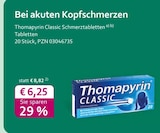 Classic Schmerztabletten Angebot in Tuchenbach Classic Schmerztabletten im aktuellen Prospekt bei mea - meine apotheke in Tuchenbach