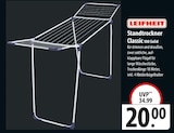 Standtrockner Classic 180 Solid im Angebot bei famila Nordost in Kiel Standtrockner Classic 180 Solid Angebote von Leifheit bei famila Nordost Kiel für 20,00 €