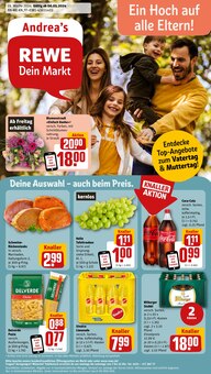 Coca Cola im REWE Prospekt "Dein Markt" mit 26 Seiten (Frechen)