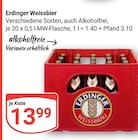 Weissbier im Angebot bei GLOBUS in Kempen Weissbier Angebote von Erdinger bei GLOBUS Kempen für 13,99 €