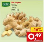 Bio Ingwer Angebote von BioBio bei Netto Marken-Discount Pforzheim für 0,49 €