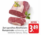 EDEKA Rhaunen - Rumpsteaks Angebot im Prospekt Rumpsteaks bei EDEKA im Rhaunen Prospekt für 3,49 €