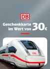 Geschenkkarte von Deutsche Bahn für 27,00 € bei budni im Angebot Geschenkkarte von Deutsche Bahn im aktuellen budni Prospekt