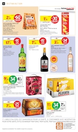 Promos Grimbergen dans le catalogue "-50% DE REMISE IMMÉDIATE SUR LE 2ÈME" de Intermarché Super à la page 36