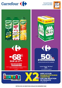 Promo Sirop dans le catalogue Carrefour du moment à la page 1