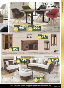 Sofa im BRAUN Möbel-Center Prospekt "60 JAHRE BRAUN MÖBEL-CENTER" mit 18 Seiten (Freiburg (Breisgau))