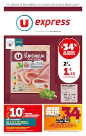 Catalogue Supermarchés U Express en cours à Ornans et alentours, "U Express", 36 pages, 26/11/2024 - 08/12/2024