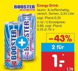 Aktuelles Energy Drink Angebot bei Netto Marken-Discount in Meerbusch ab 1,00 €