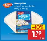Heringsfilet von Sea Gold für 1,79 € bei Netto Marken-Discount im Angebot Heringsfilet von Sea Gold im aktuellen Netto Marken-Discount Prospekt