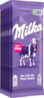 TABLETTES DE CHOCOLAT AU LAIT MILKA - MILKA en promo chez Auchan Hypermarché Yerres à 6,20 €