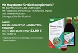 Bio Salusan Ortho Hagebutten-Tonikum von Salus für 22,99 € bei VITALIA Reformhaus im Angebot Bio Salusan Ortho Hagebutten-Tonikum von Salus im aktuellen VITALIA Reformhaus Prospekt