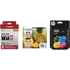 SUR TOUTES LES CARTOUCHES D'ENCRE - HP, EPSON ET CANON en promo chez Carrefour Paris