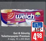 Aktuelle Toilettenpapier Angebote bei EDEKA in Frankfurt (Main) Aktuelles Toilettenpapier Premium Angebot bei EDEKA in Frankfurt (Main) ab 4,98 €