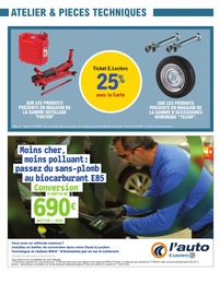 Offre Cric Hydraulique dans le catalogue E.Leclerc du moment à la page 7