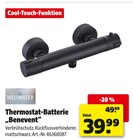 Aktuelles Thermostat-Batterie „Benevent“ Angebot bei Hagebaumarkt in Gelsenkirchen ab 39,99 €