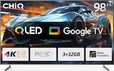 98" 4K UHD Google TV Angebote von CHiQ bei Lidl Recklinghausen für 1.899,00 €