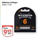 Aktuelle Rasierer Angebote bei GLOBUS in Braunschweig Aktuelles 6 Klingen Angebot bei GLOBUS in Braunschweig ab 9,99 €