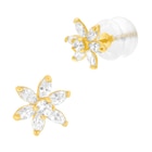 Boucles d'oreilles en or jaune et oxydes de zirconium - E.Leclerc Boucles d'oreilles en or jaune et oxydes de zirconium à 72,00 € dans le catalogue E.Leclerc