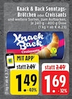 Sonntags-Brötchen oder Croissants Angebote von Knack & Back bei EDEKA Mönchengladbach für 1,49 €