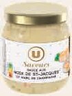Sauce aux noix de Saint-Jacques et Marc de Champagne - U SAVEURS en promo chez Hyper U Pontarlier à 2,79 €