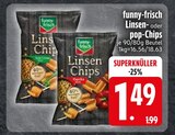 Linsen Chips im Angebot bei EDEKA in München Linsen Chips Angebote von funny-frisch bei EDEKA München für 1,49 €