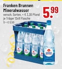 Mineralwasser von Franken Brunnen im aktuellen Trinkgut Prospekt für 5,99 €