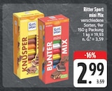 mini Mix im Angebot bei E center in Suhl mini Mix Angebote von Ritter Sport bei E center Suhl für 2,99 €