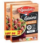 Gésiers de volaille "Lot de 2" - LE GAULOIS dans le catalogue Carrefour