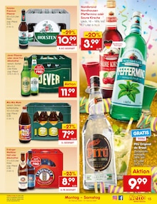 Bier im Netto Marken-Discount Prospekt "Aktuelle Angebote" mit 58 Seiten (Oranienburg)