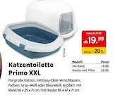Katzentoilette Primo XXL mit Rand im Das Futterhaus Prospekt Katzentoilette Primo XXL mit Rand von Trixie im aktuellen Das Futterhaus Prospekt für 19,99 €