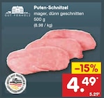 Aktuelles Puten-Schnitzel Angebot bei Netto Marken-Discount in Hildesheim ab 4,49 €