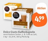 Kaffeekapseln im Angebot bei tegut in Fürth Kaffeekapseln Angebote von Dolce Gusto bei tegut Fürth für 4,99 €